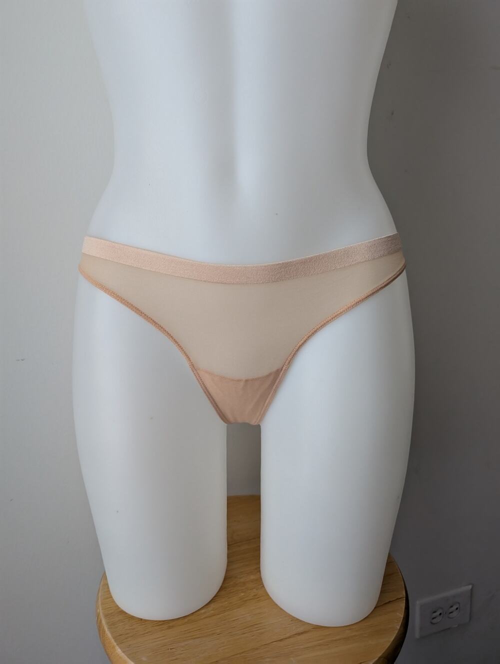 nwt free people roxanne mesh thong - 2 pairs